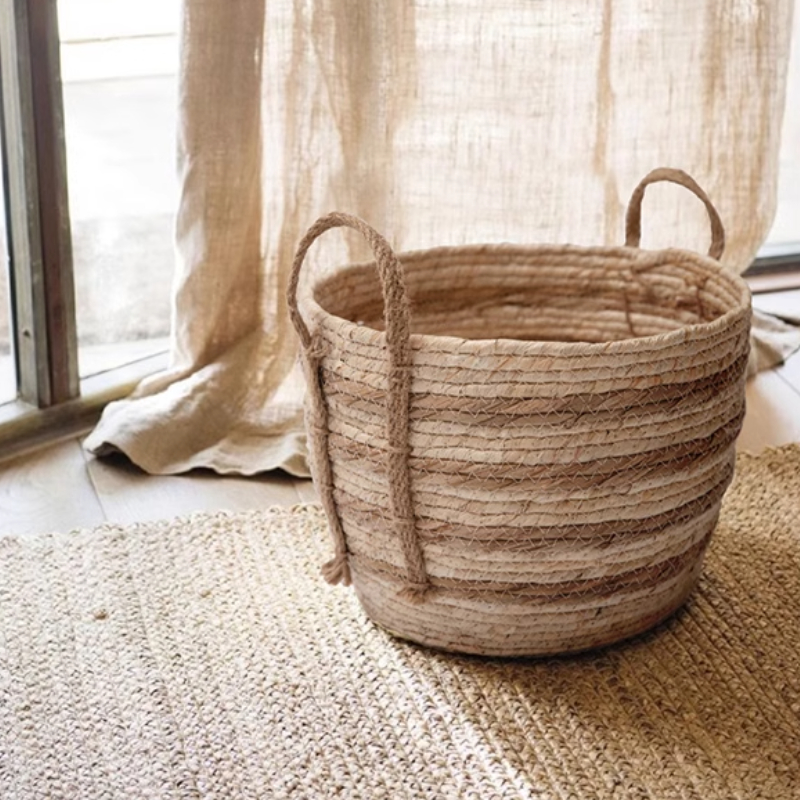 Home Decor Hampers - Premium Cotton Rope Woven Storage Basket