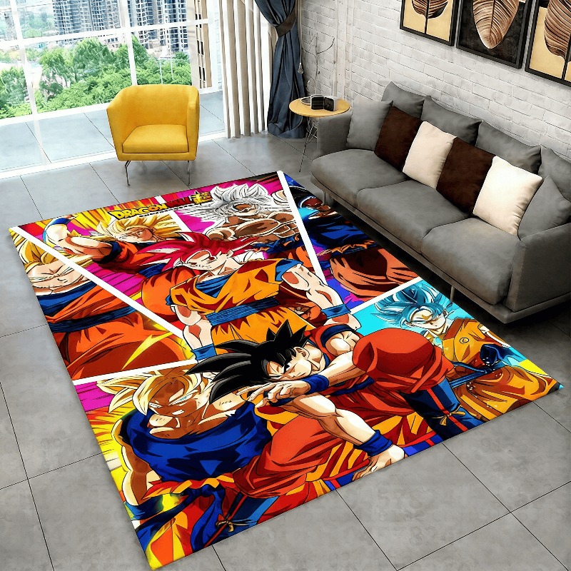 Home Decor Sofa - Cartoon D-Dragon Ball Anime Game Carpet
