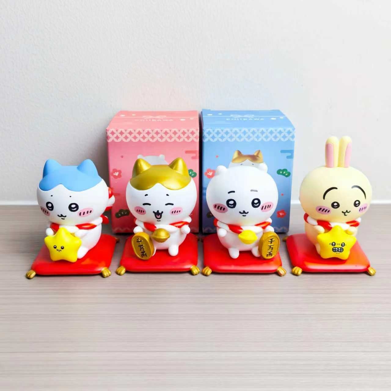 Home Decor Cat - Kawaii CKW Lucky Cat Figurine Set
