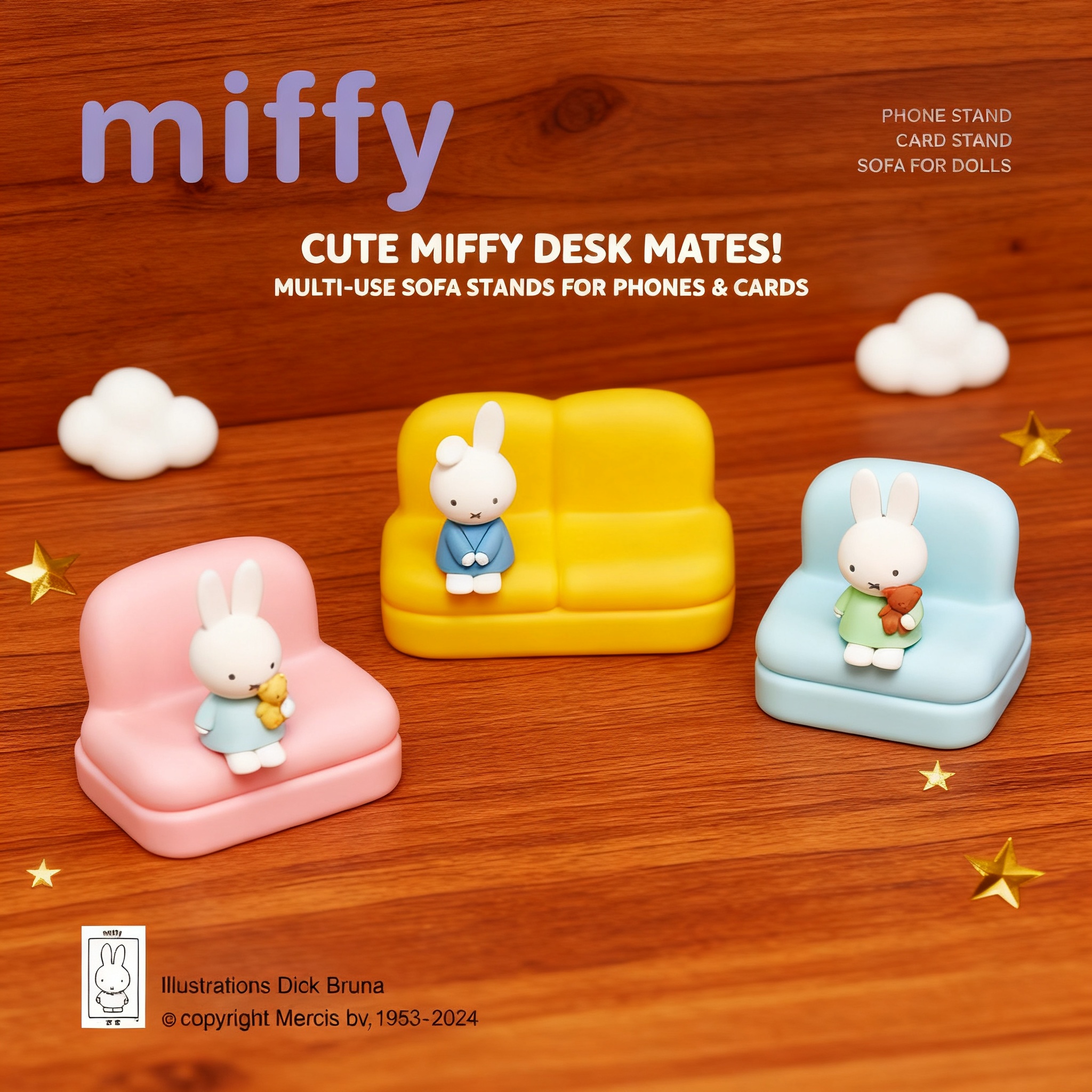 Home Decor Sofa - Miffy 2nd Series Blind Box Cartoon