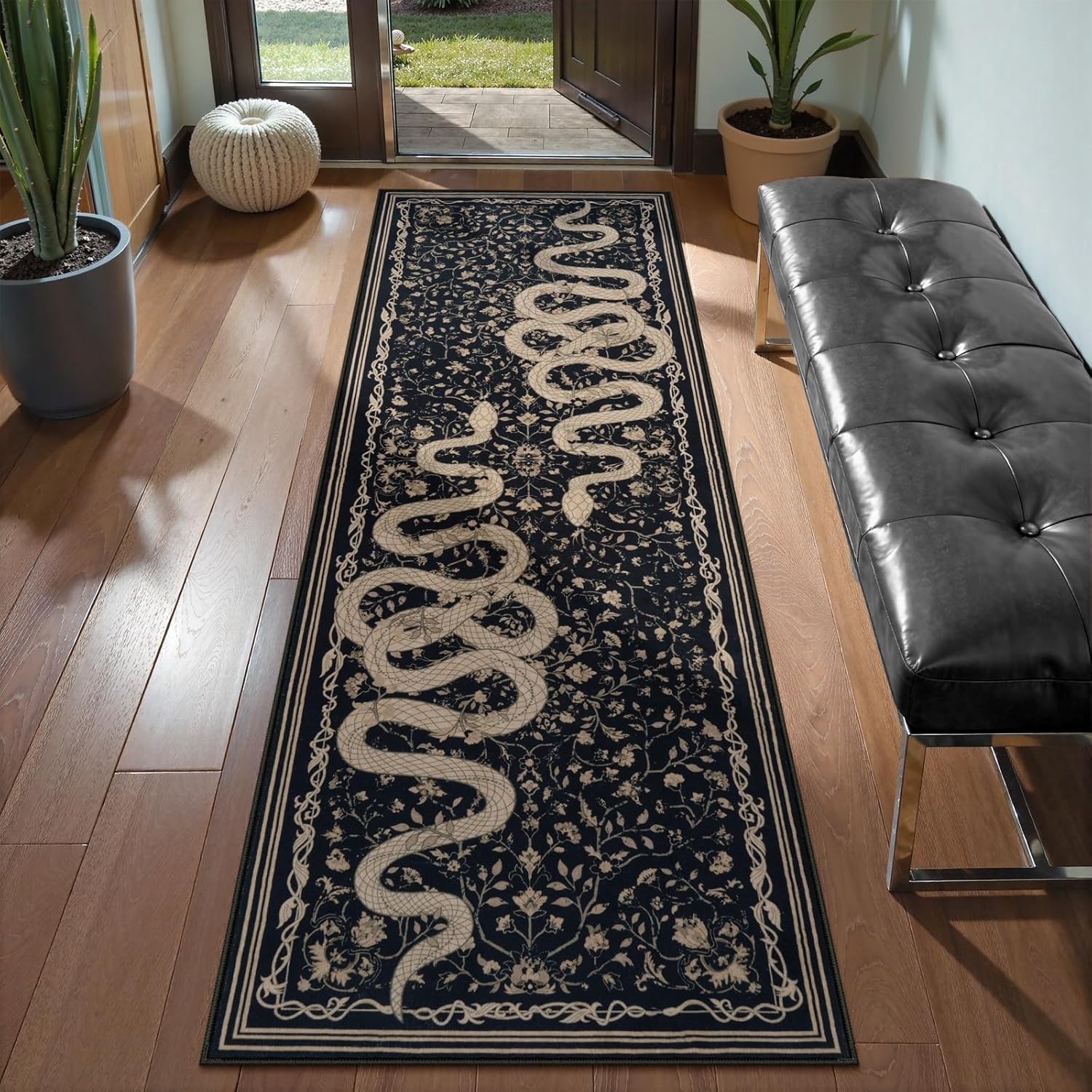 Home Decor Online Free - Hallway Carpet Runner Rug Black Long