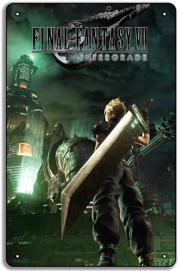 Final Fantasy VII Game Poster  – обзор и цена Home Decor Games Free