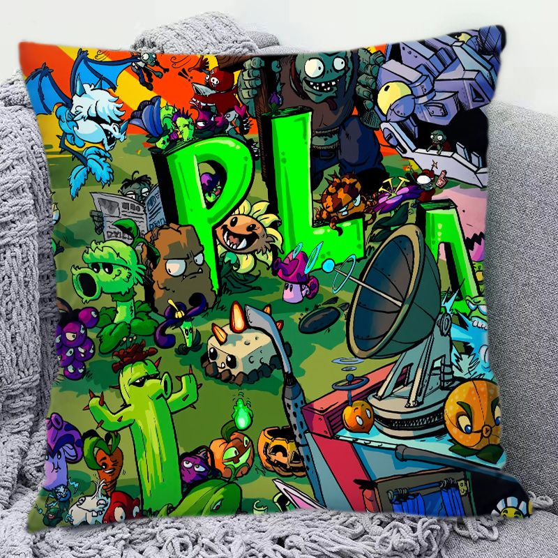 Plants Vs. Zombies Cute Cartoo – обзор и цена Home Decor Sofa