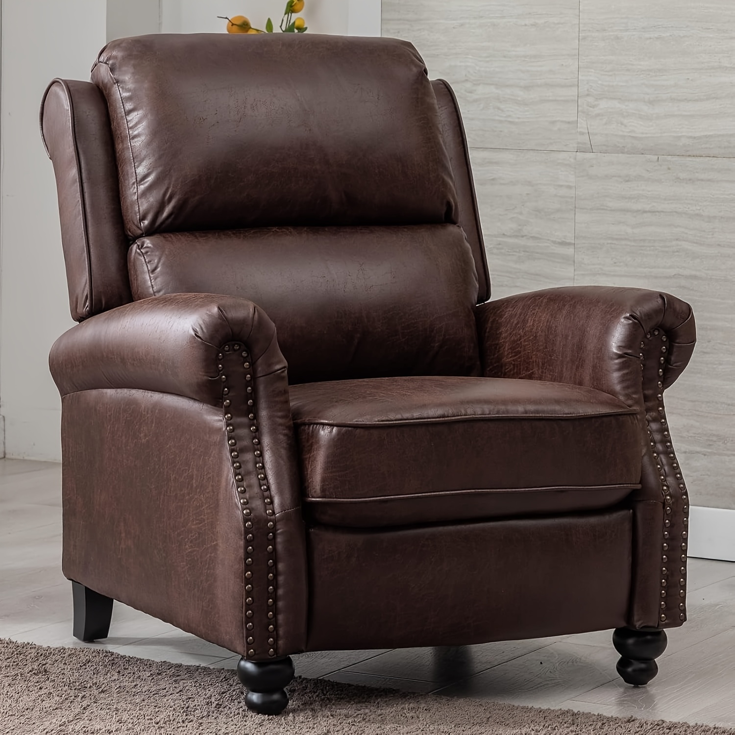 Pushback Recliner Chair Faux L – обзор и цена Home Decor Sofa