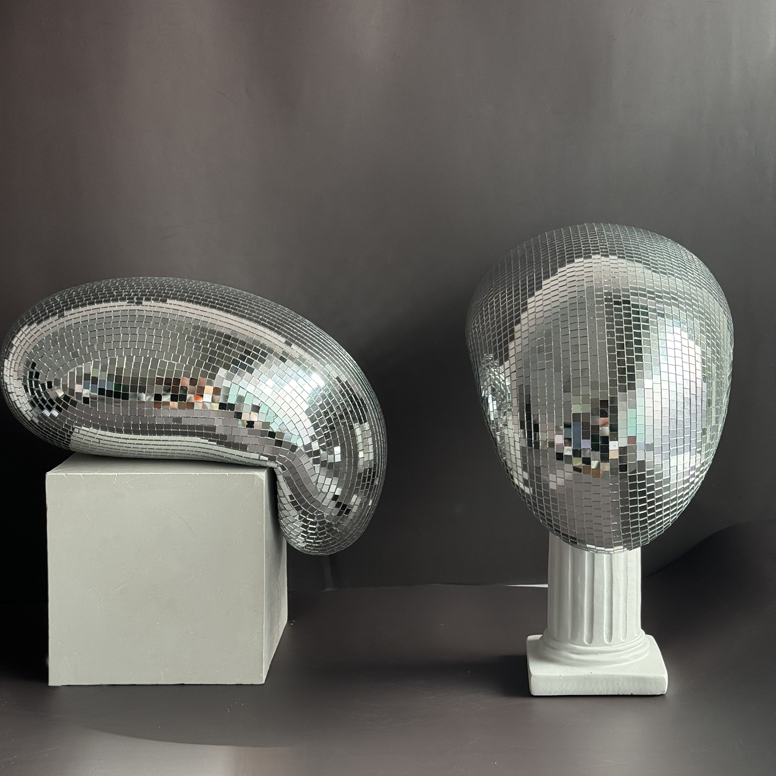 28cm Melted Disco Ball Mirror  – обзор и цена Home Decor Y2K