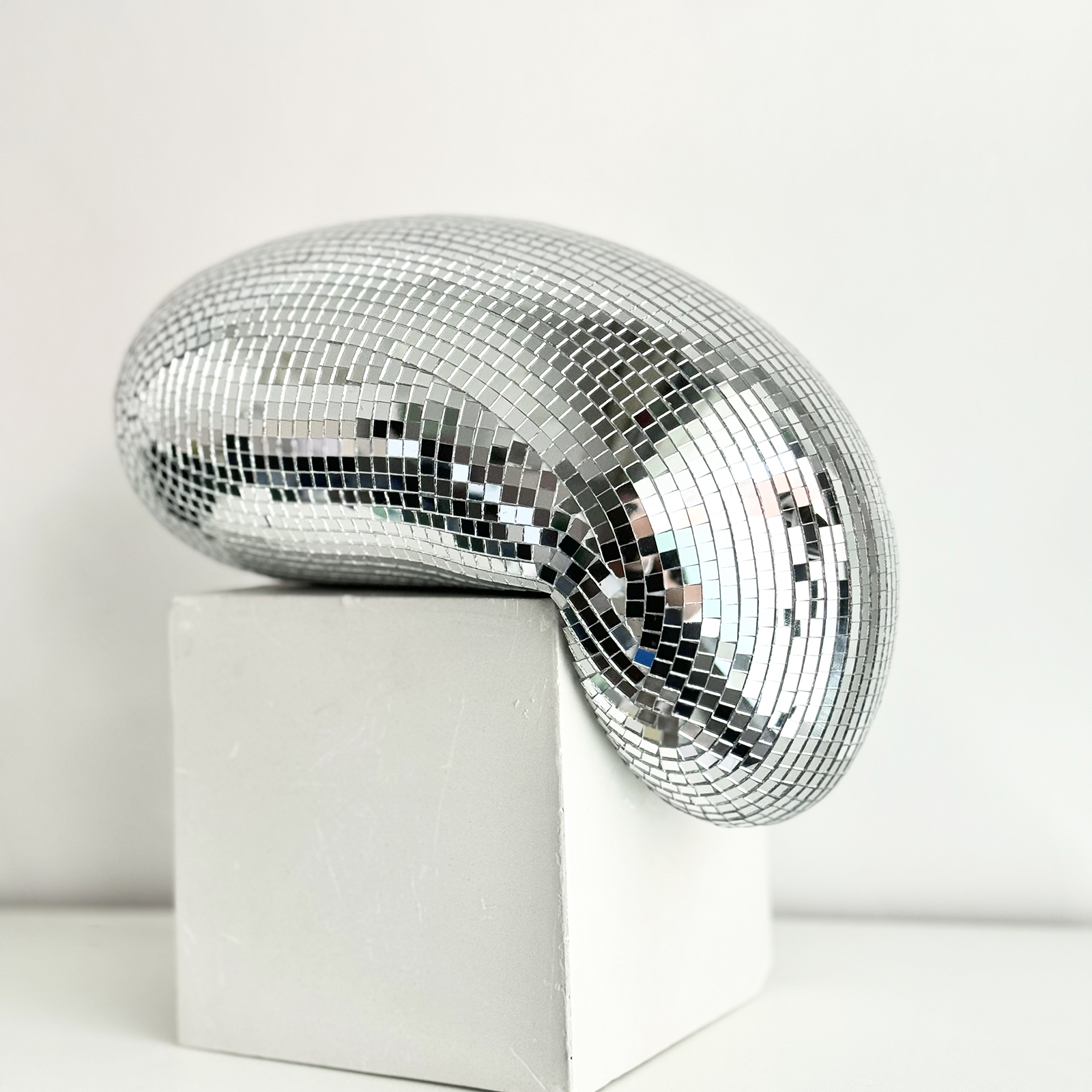 28cm Melted Disco Ball Mirror  – обзор и цена Home Decor Y2K