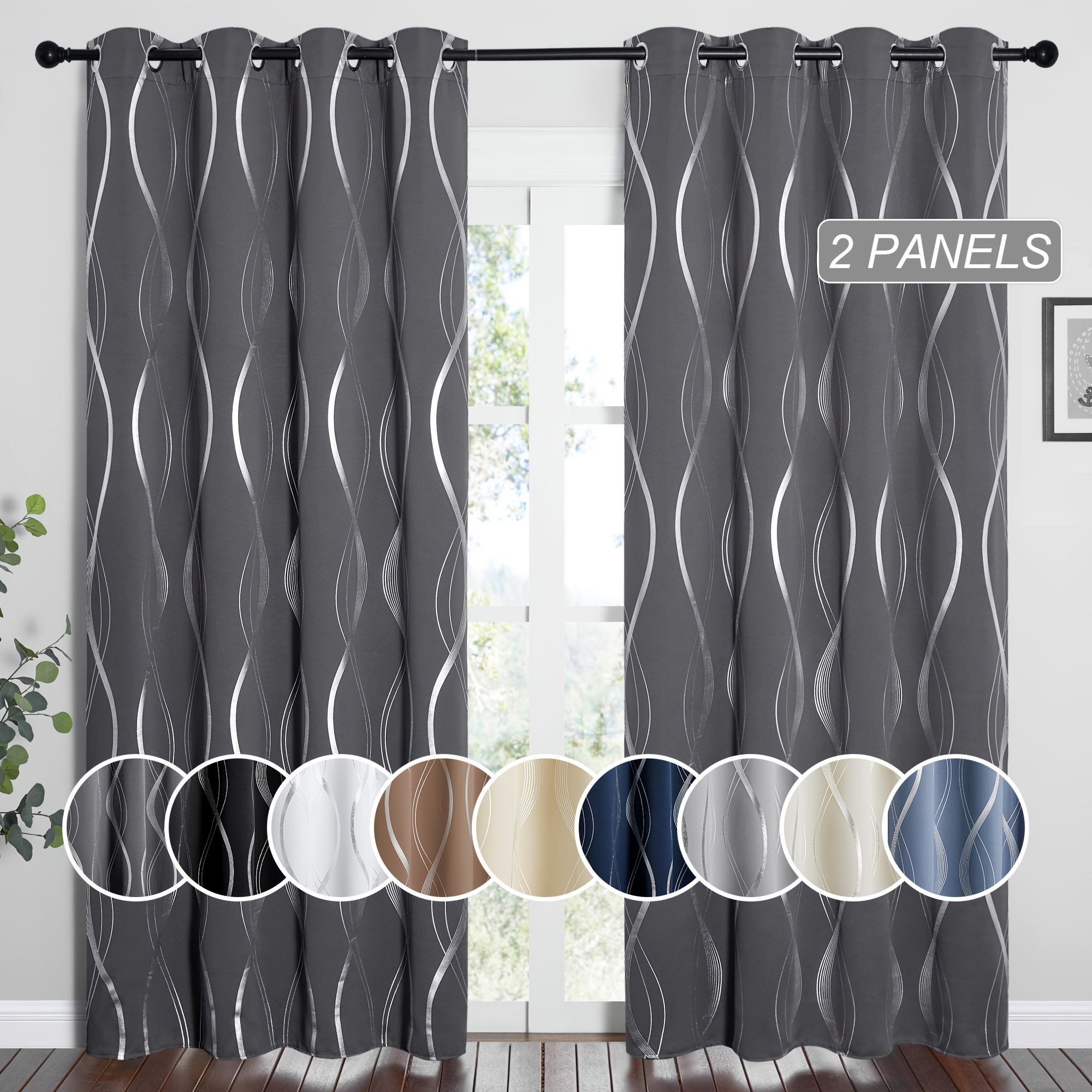Blackout Curtains 2 Panels Set – обзор и цена Blackout Curtains