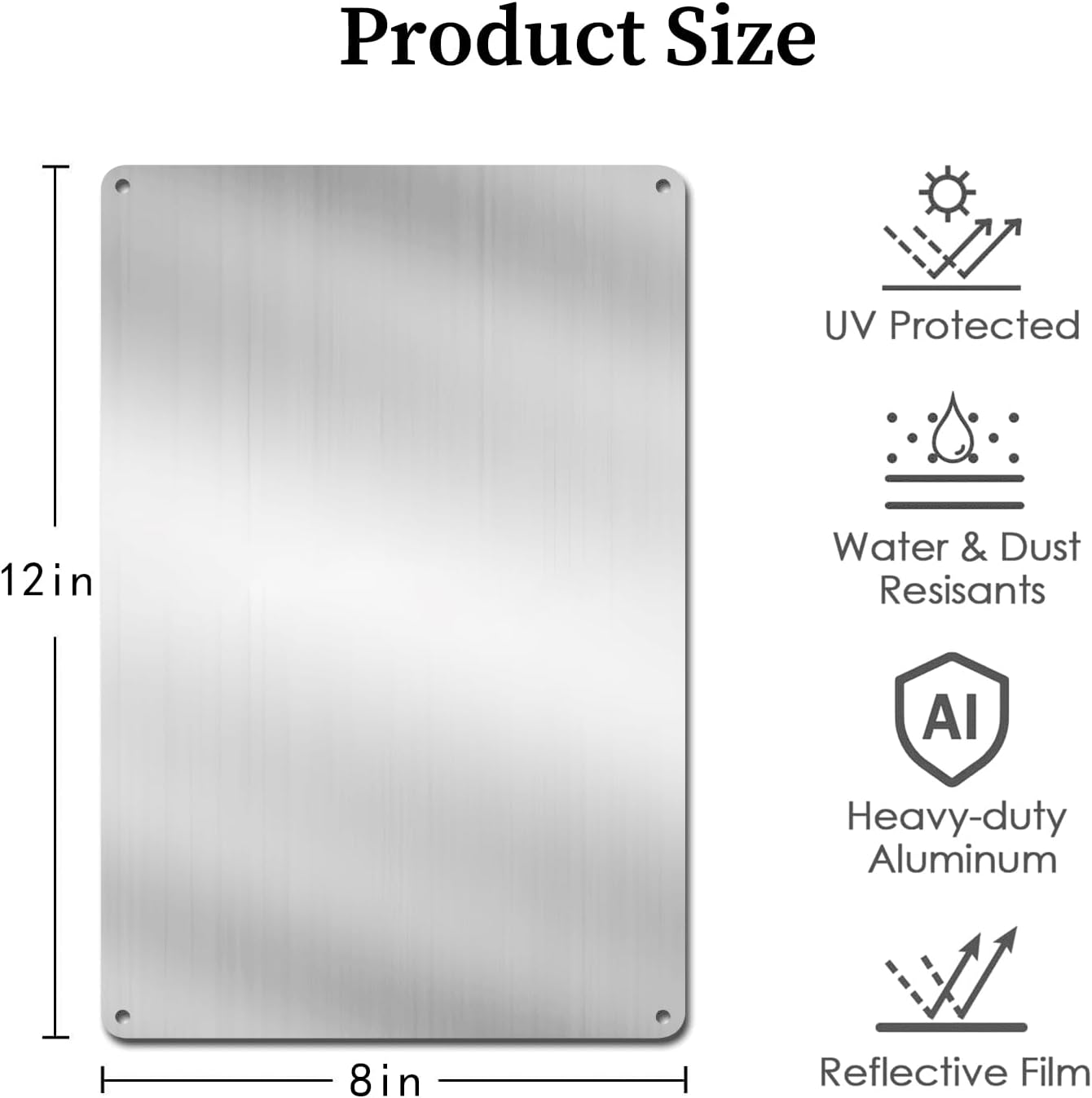 HOUVSSEN Metal Tin Sign,  inch – обзор и цена Germany Home Decor