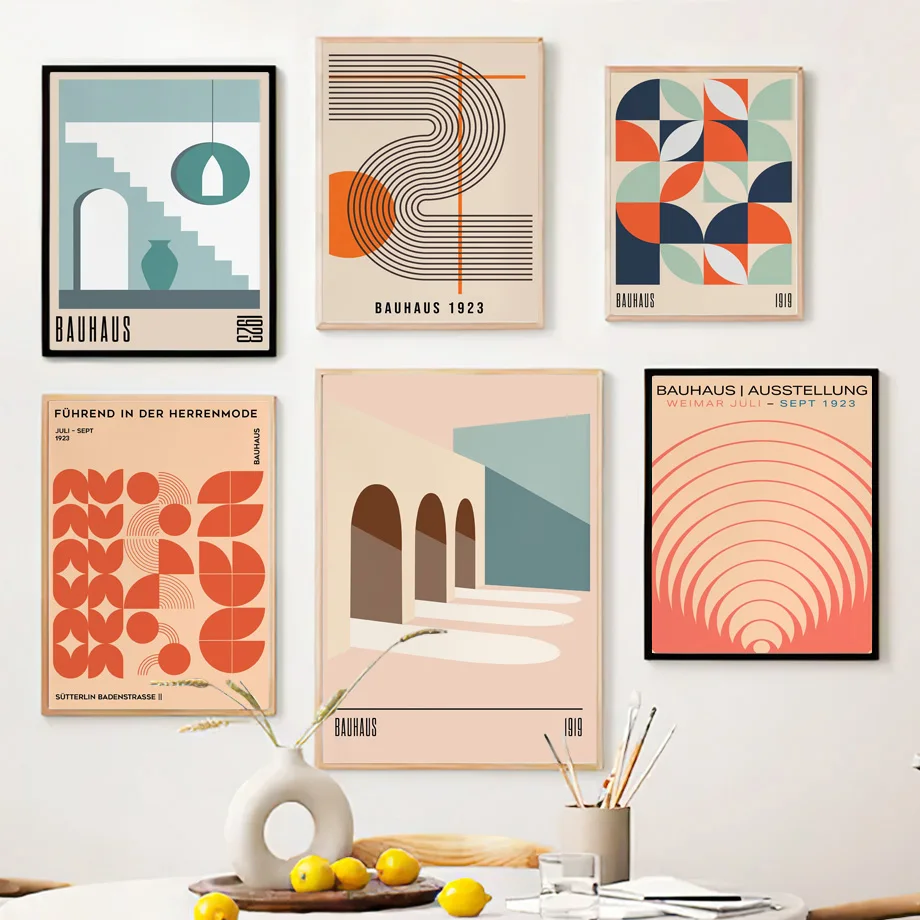Bauhaus Expo Canvas Wall Art - – обзор и цена Home Decor Expo