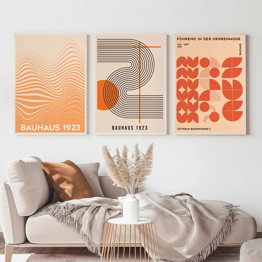 Bauhaus Expo Canvas Wall Art - – обзор и цена Home Decor Expo
