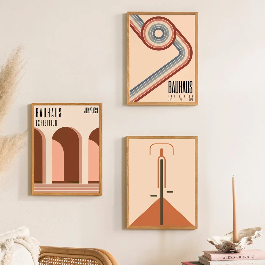 Bauhaus Expo Canvas Wall Art - – обзор и цена Home Decor Expo