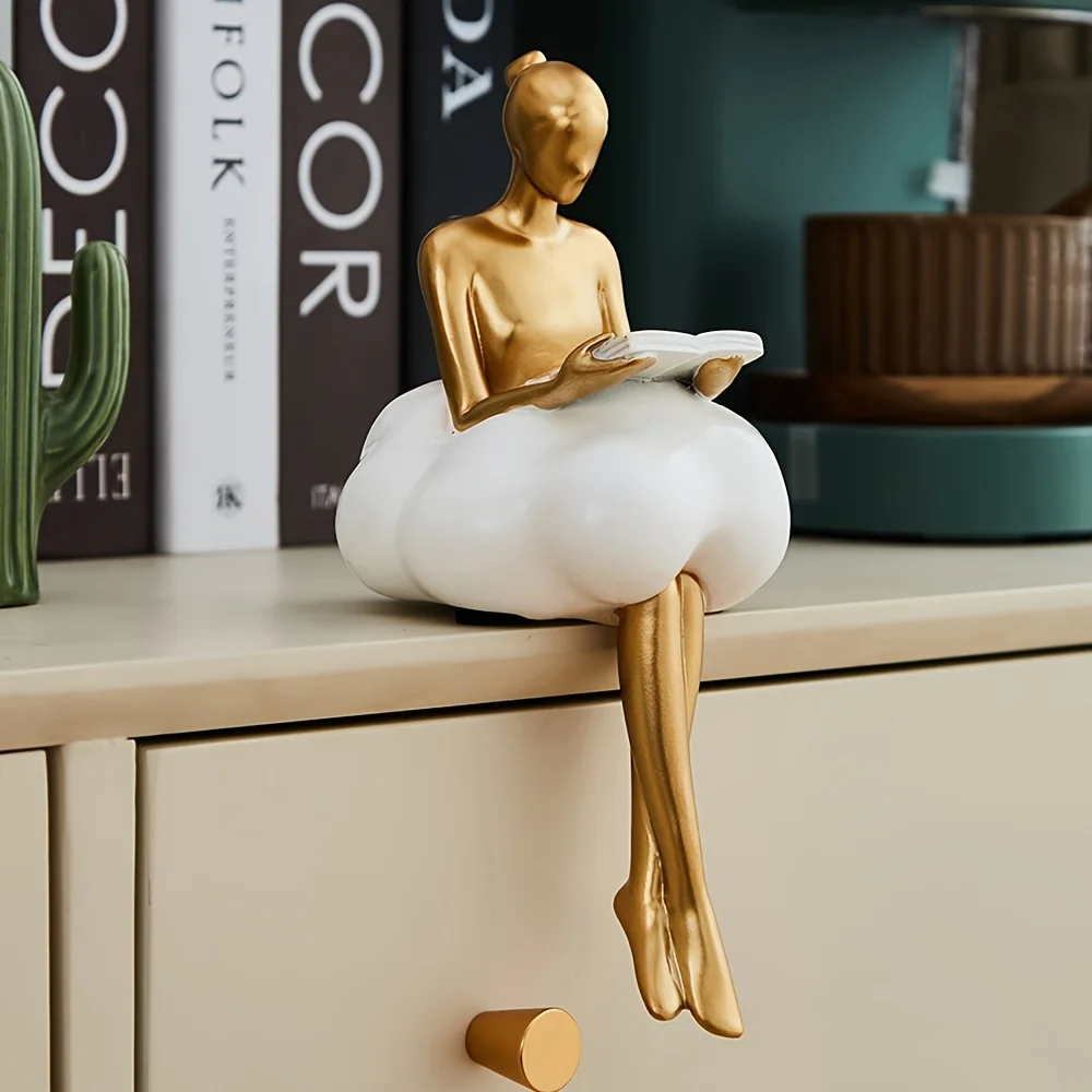 Cloud Girl Sculpture Abstract  – обзор и цена Home Decor Y2K