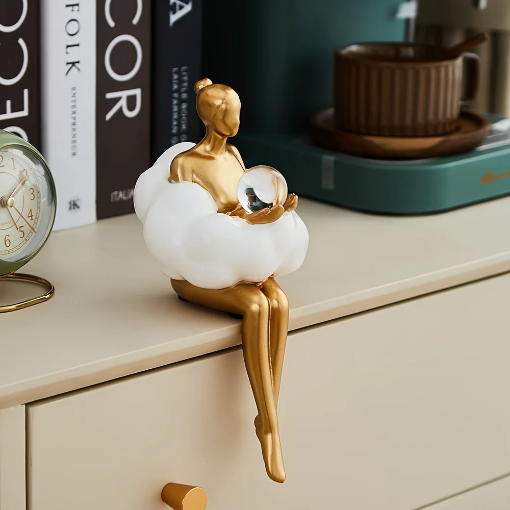 Cloud Girl Sculpture Abstract  – обзор и цена Home Decor Y2K