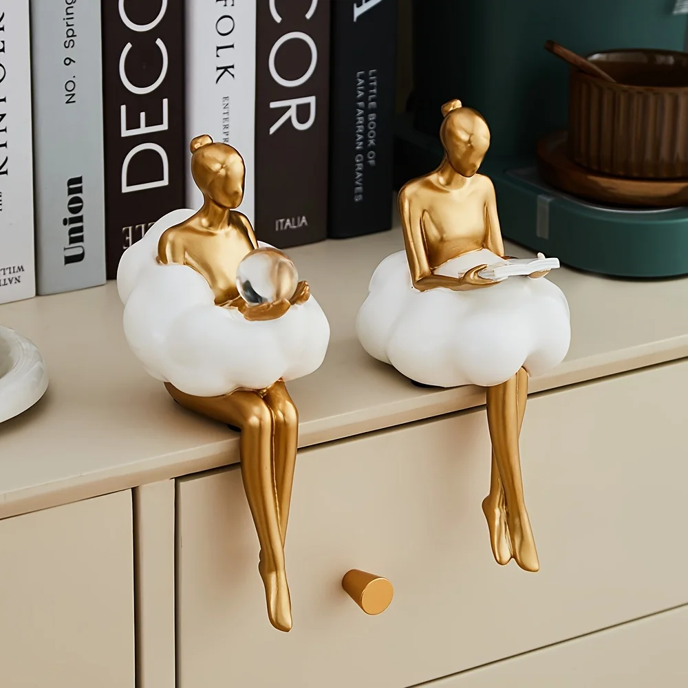 Cloud Girl Sculpture Abstract  – обзор и цена Home Decor Y2K