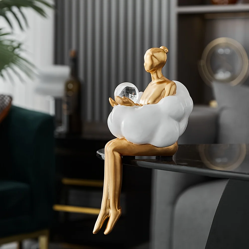Cloud Girl Sculpture Abstract  – обзор и цена Home Decor Y2K