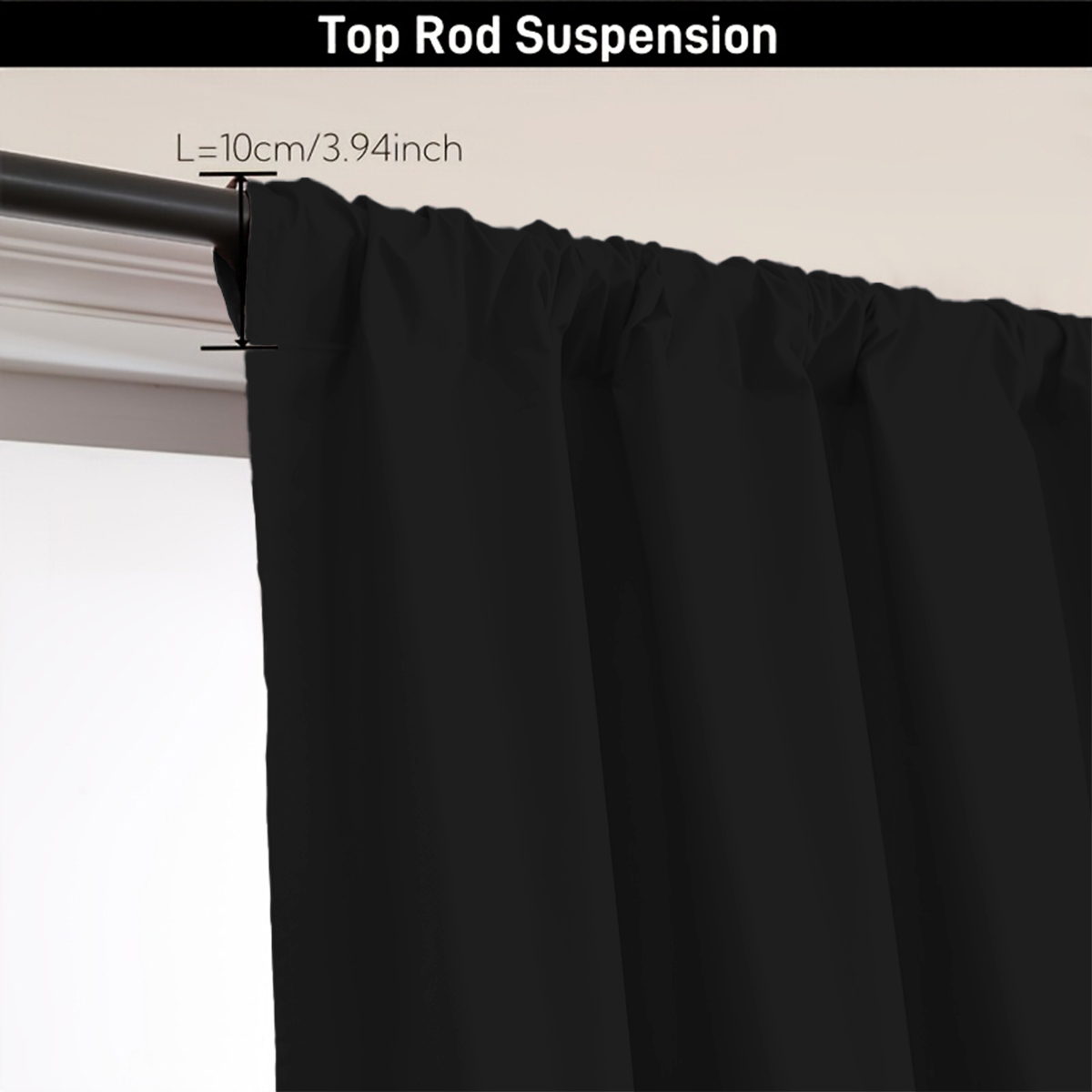 1 Piece of Simple Solid Color  – обзор и цена Blackout Curtains