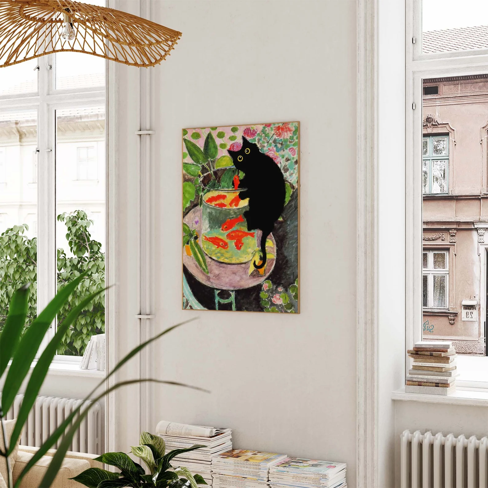 Matisse Goldfish With Cat Post – обзор и цена Home Decor Cat