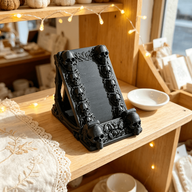 One 3D-printed Gothic skull ph – обзор и цена Home Decor Games Free