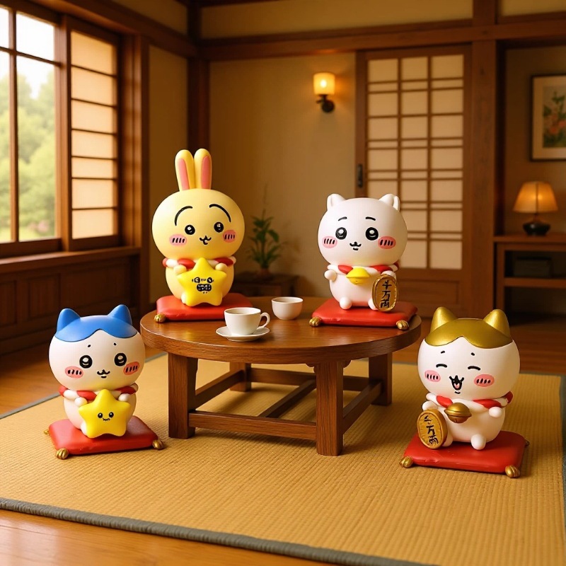 Kawaii CKW Lucky Cat Figurine  – обзор и цена Home Decor Cat