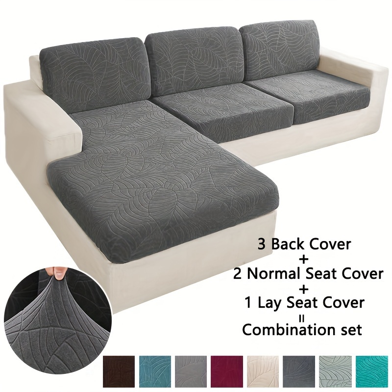 6pcs/Set Sofa Cover, Leaf Jacq – обзор и цена Home Decor Sofa