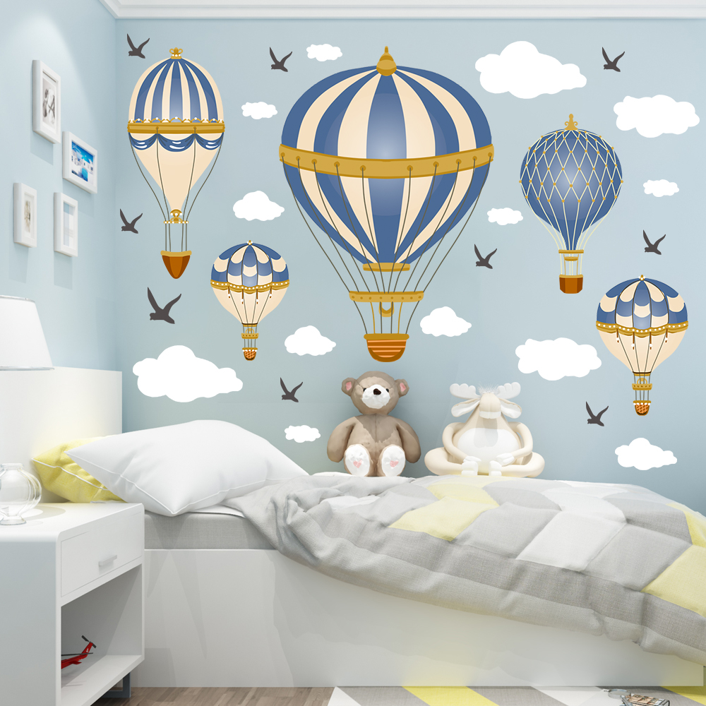 Cartoon Hot Air Balloon Clouds – обзор и цена Home Decor Y2K