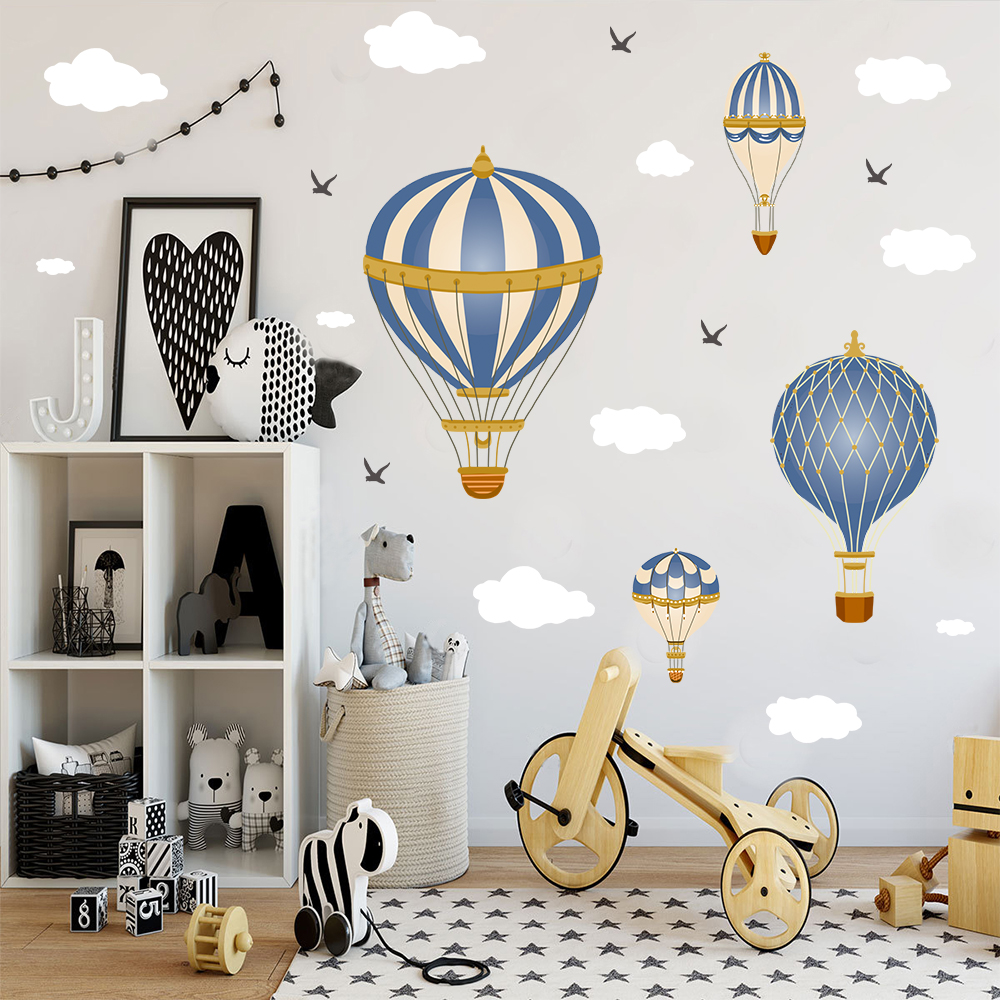 Cartoon Hot Air Balloon Clouds – обзор и цена Home Decor Y2K
