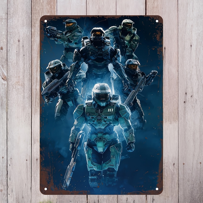 Halo-Inspired Metal Wall Art S – обзор и цена Home Decor Games Free