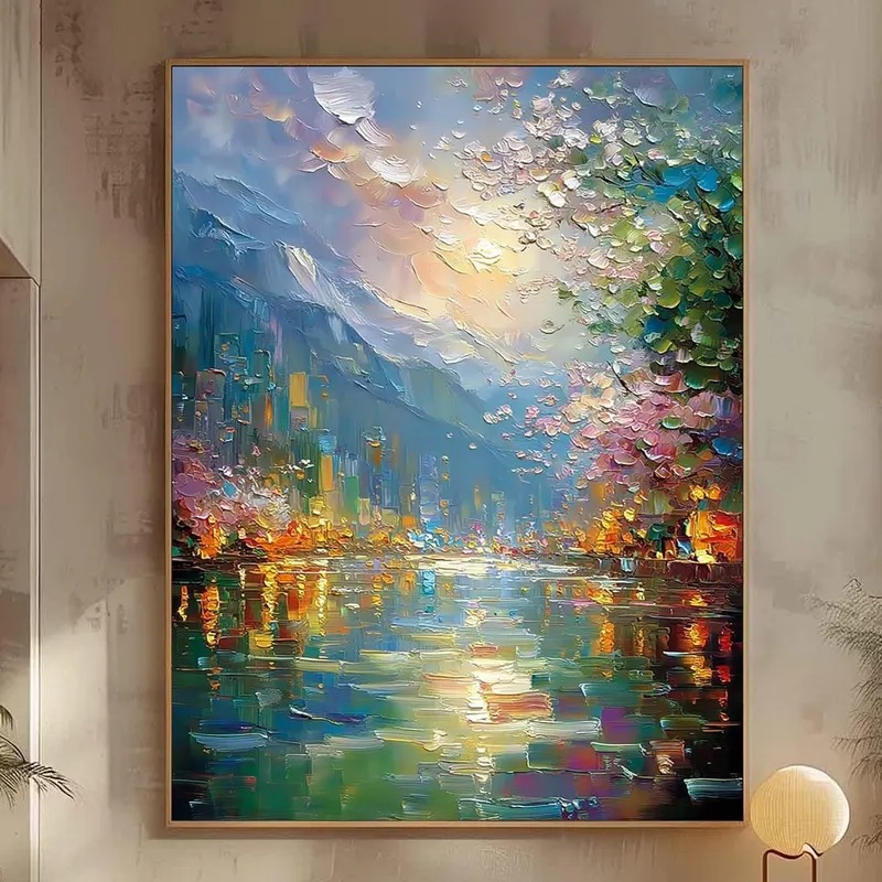 Abstract Textured Canvas Wall  – обзор и цена Home Decor Color Palettes