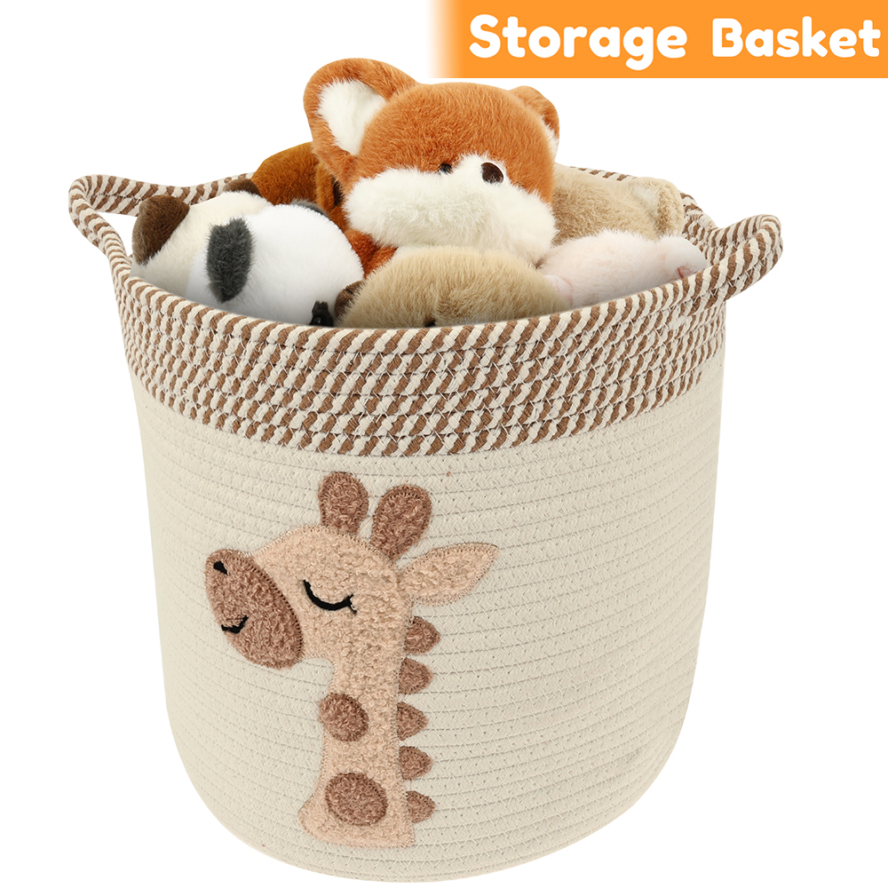 Cotton Rope Storage Basket Lar – обзор и цена Home Decor Hampers