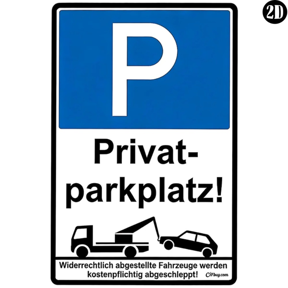 German Privatparkplatz No Park – обзор и цена Germany Home Decor