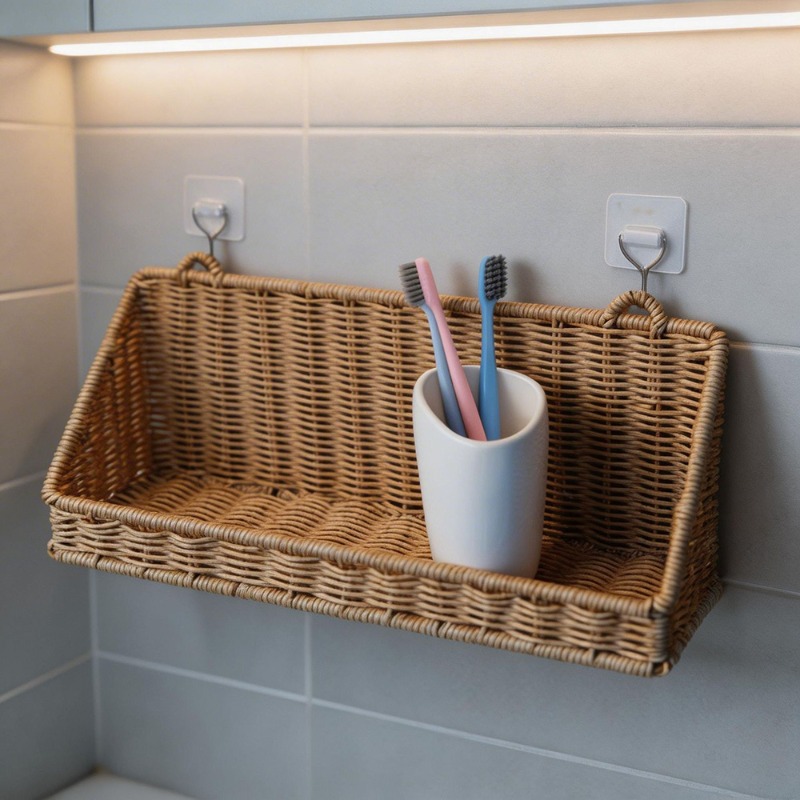 Woven Rattan Hanging Storage B – обзор и цена Home Decor Hampers