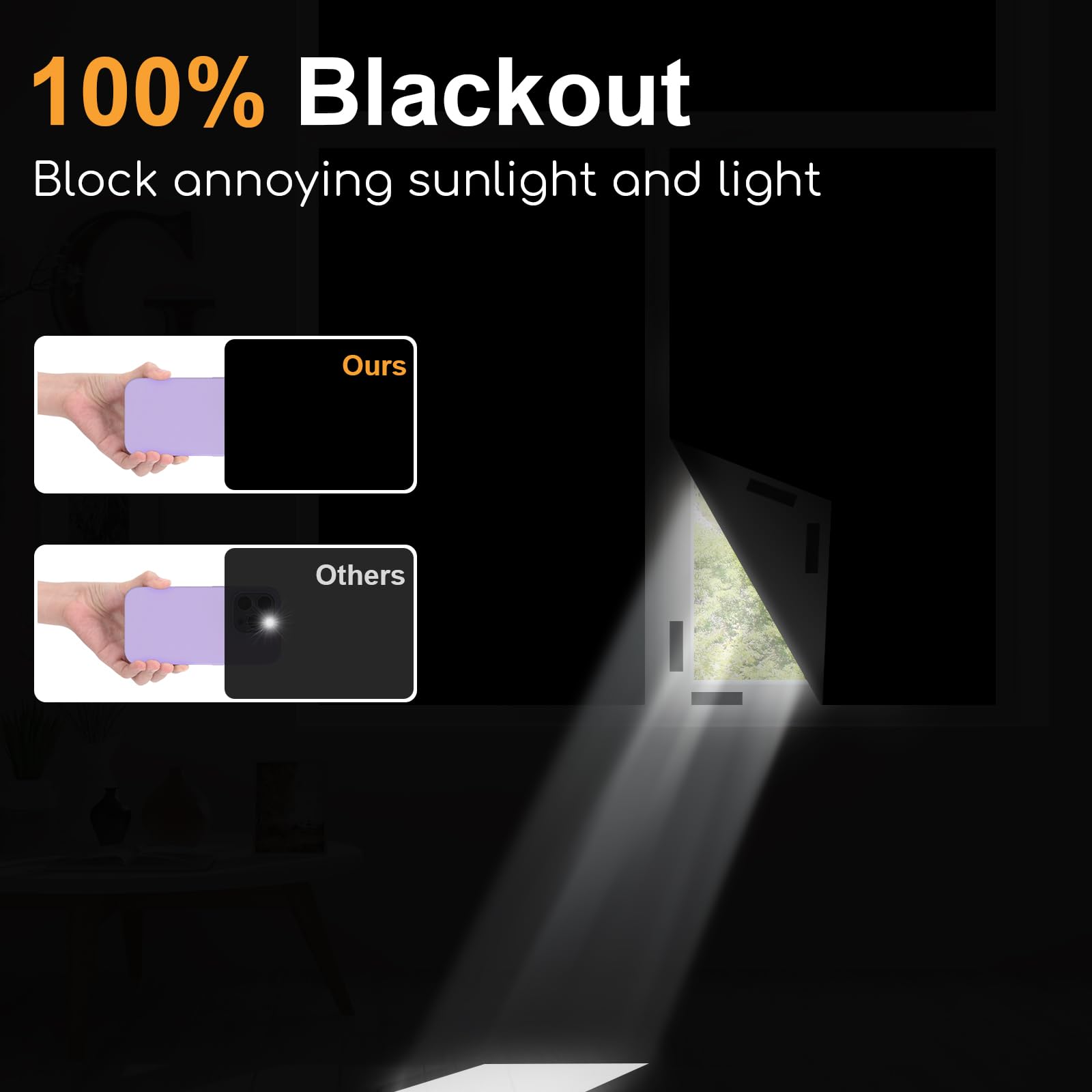 100% Blackout Curtain Darkest  – обзор и цена Blackout Curtains
