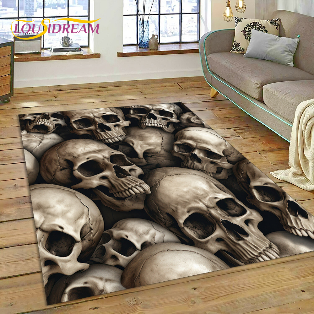 3D Horror Gothic Skull Skeleto – обзор и цена Home Decor Online Free