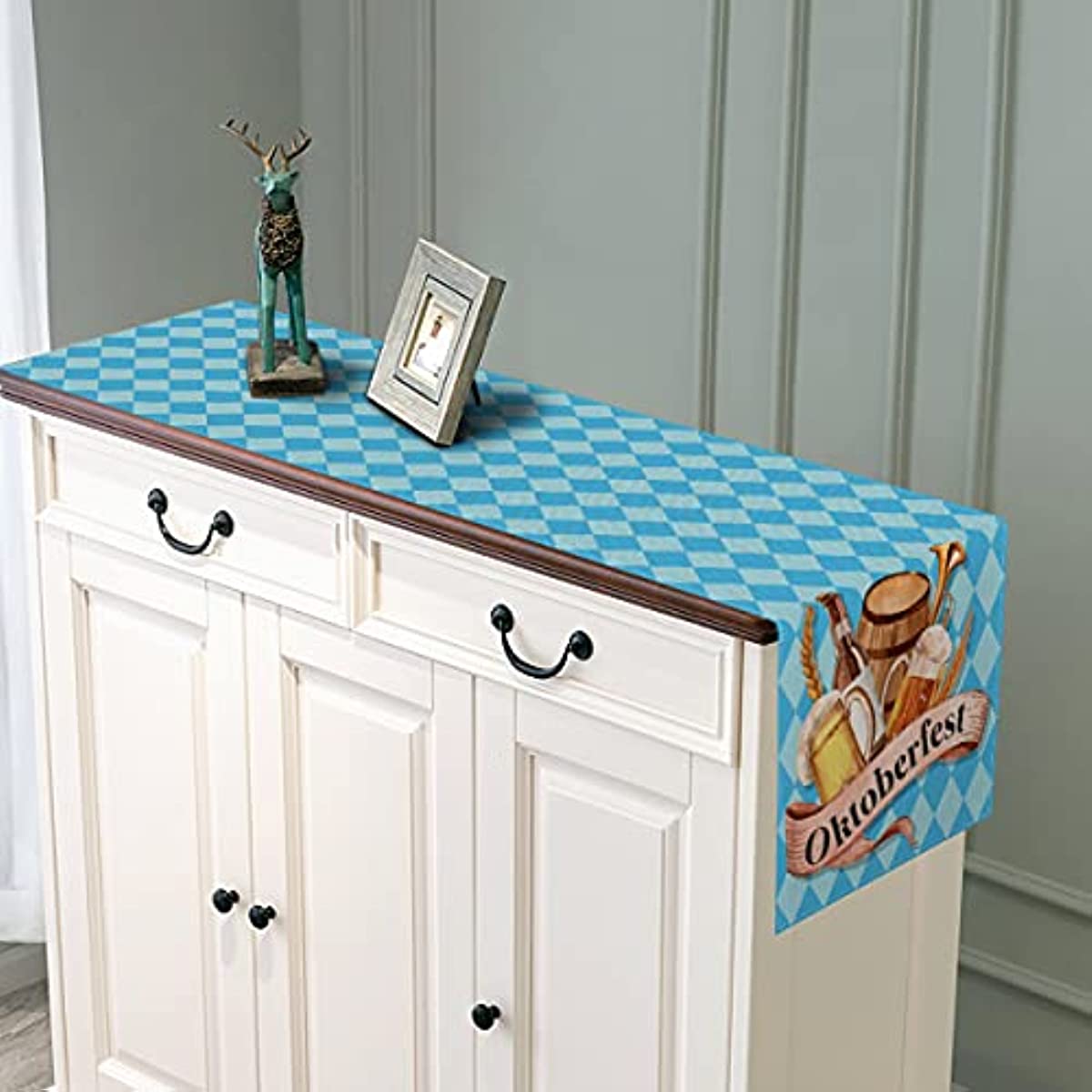 Linen Octoberfest Table Runner – обзор и цена Germany Home Decor