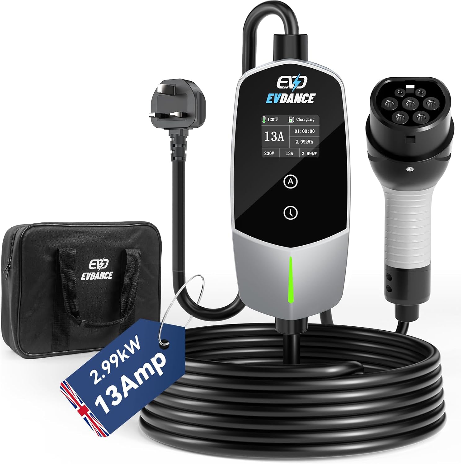 EVDANCE Portable EV Charger Ty – обзор и цена Home Decor Uk