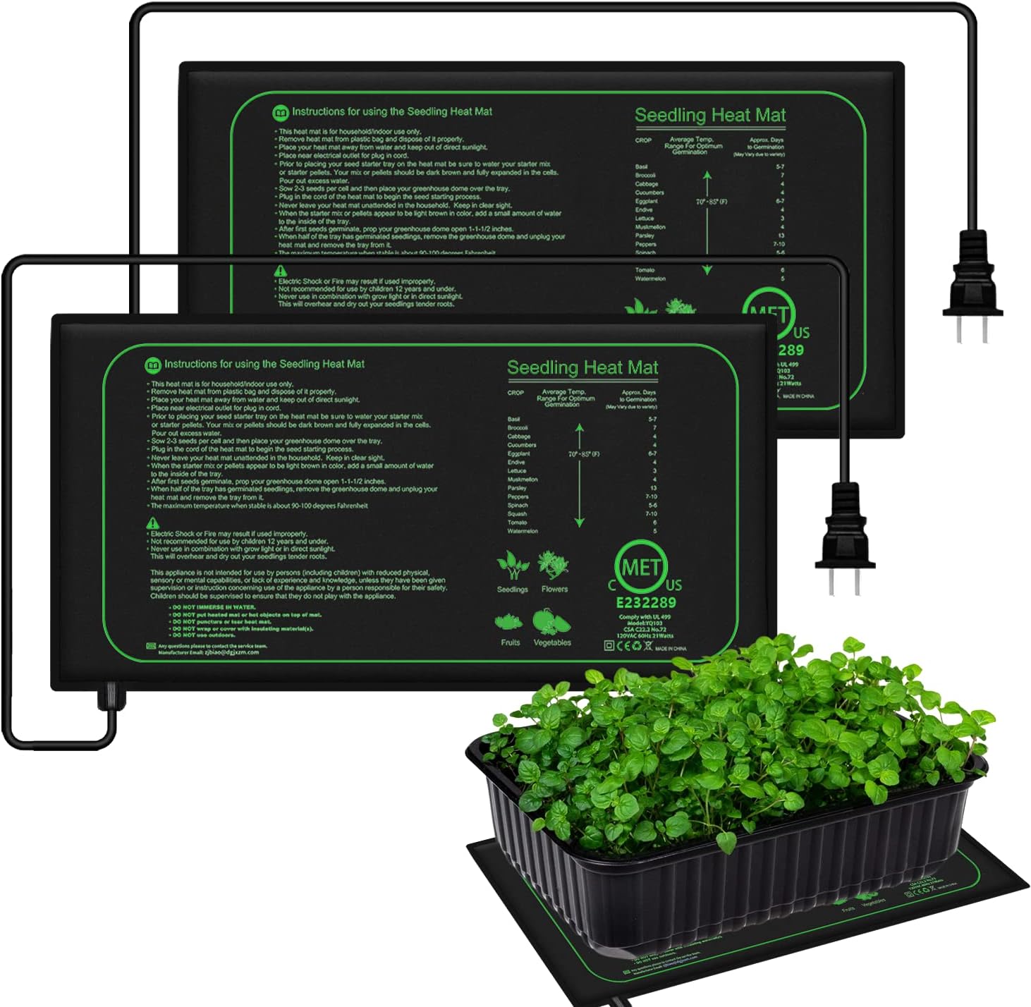 10/25/50CM Seedling Heat Mat I – обзор и цена Home Decor Uk