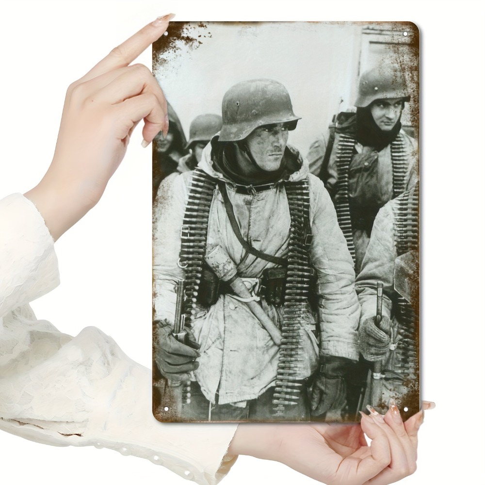 Vintage German Soldier Metal W – обзор и цена Germany Home Decor