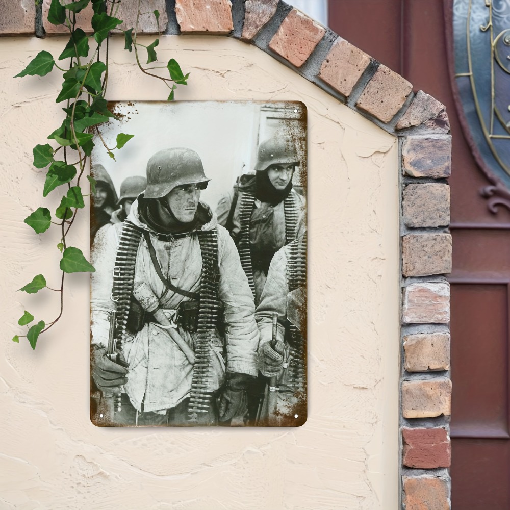 Vintage German Soldier Metal W – обзор и цена Germany Home Decor