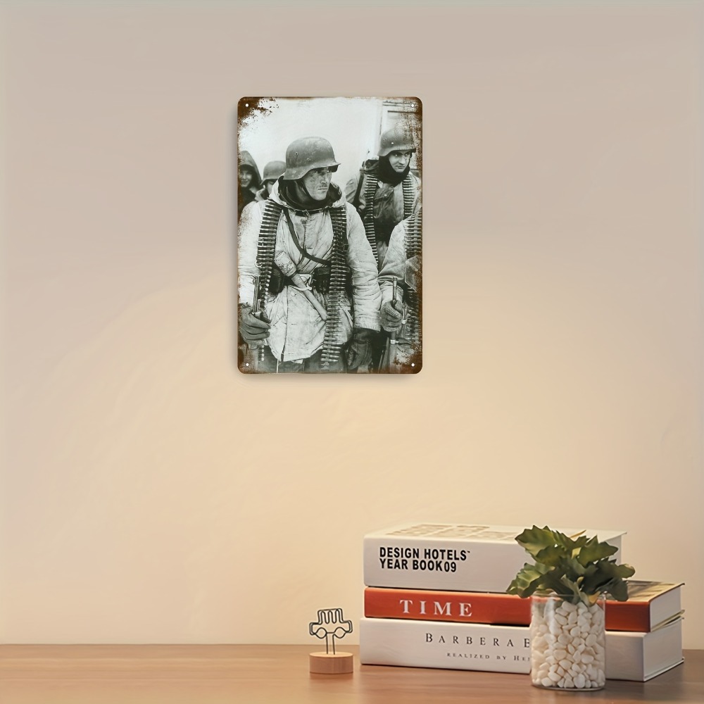 Vintage German Soldier Metal W – обзор и цена Germany Home Decor