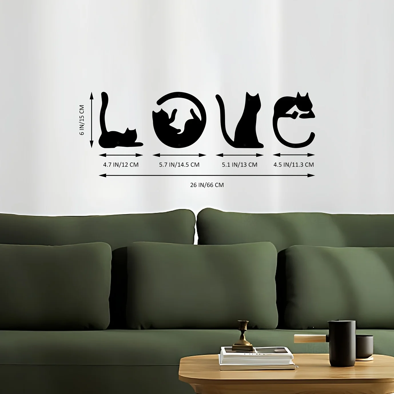 HelloYoung 4pcs/set Cute Cat M – обзор и цена Home Decor Y2K