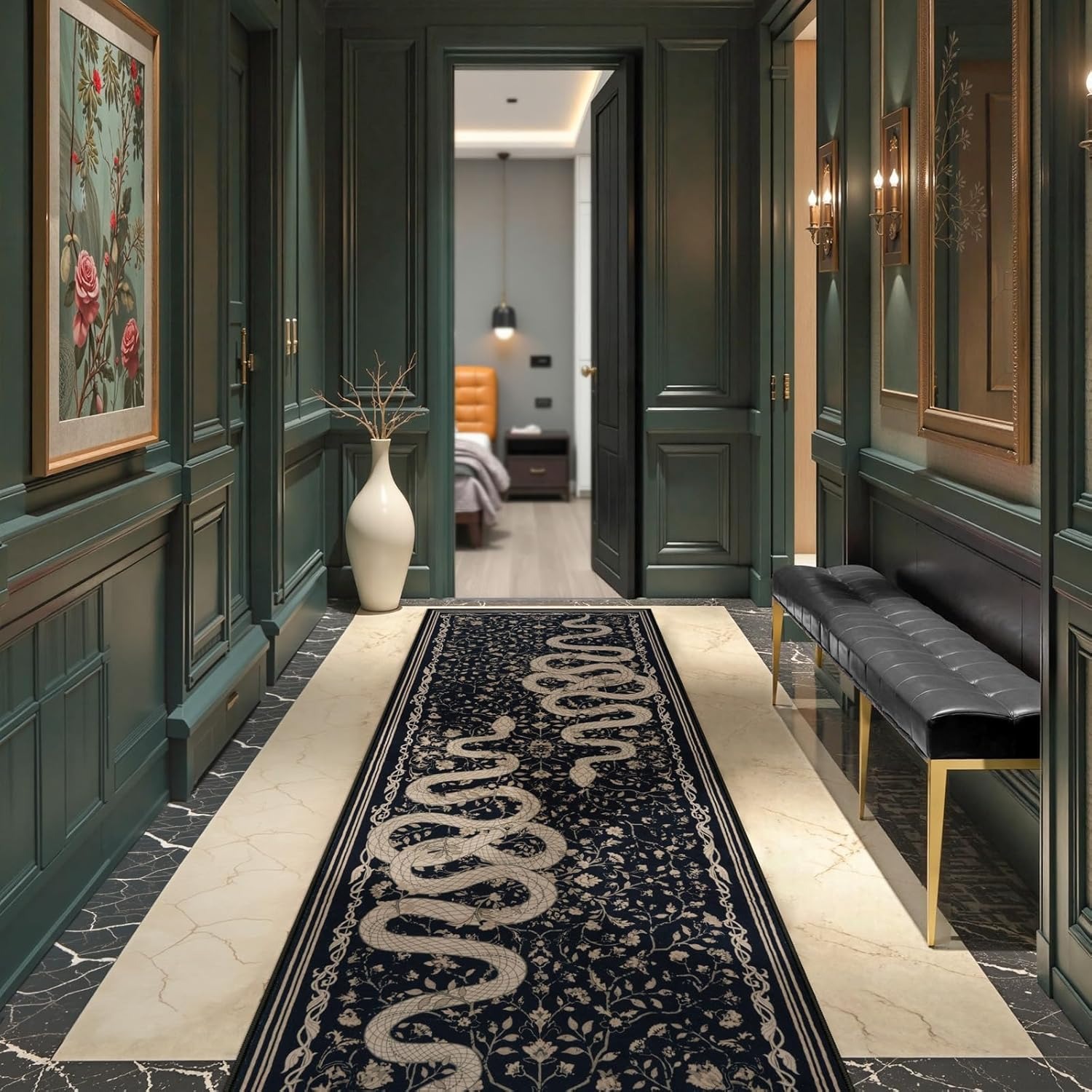 Hallway Carpet Runner Rug Blac – обзор и цена Home Decor Online Free