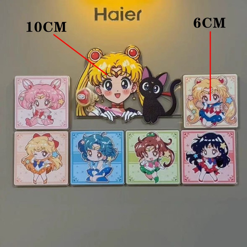 7Pcs/set Sailor Moon Anime Car – обзор и цена Home Decor Mod