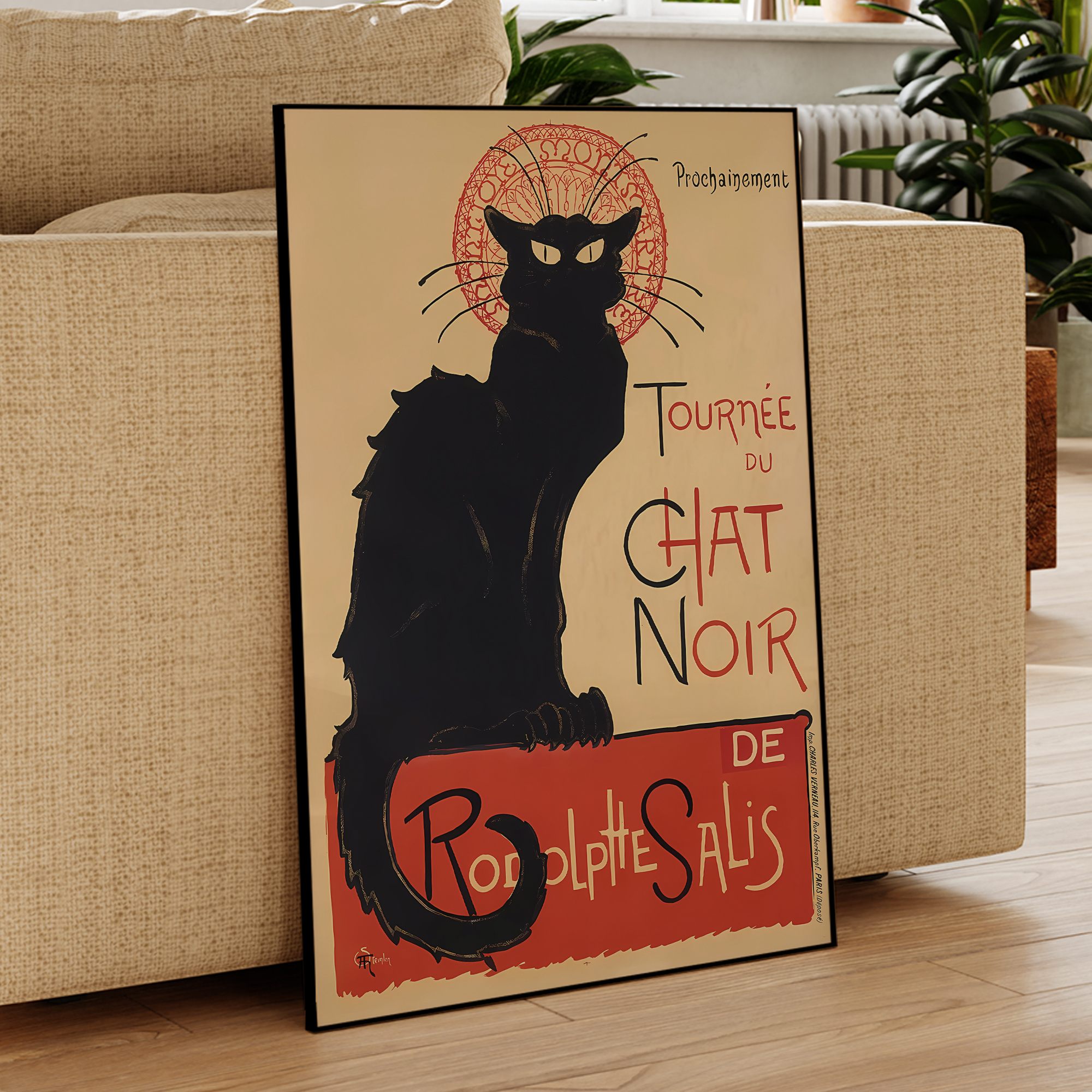 Modern Chat Noir - Black Cat V – обзор и цена Home Decor Cat