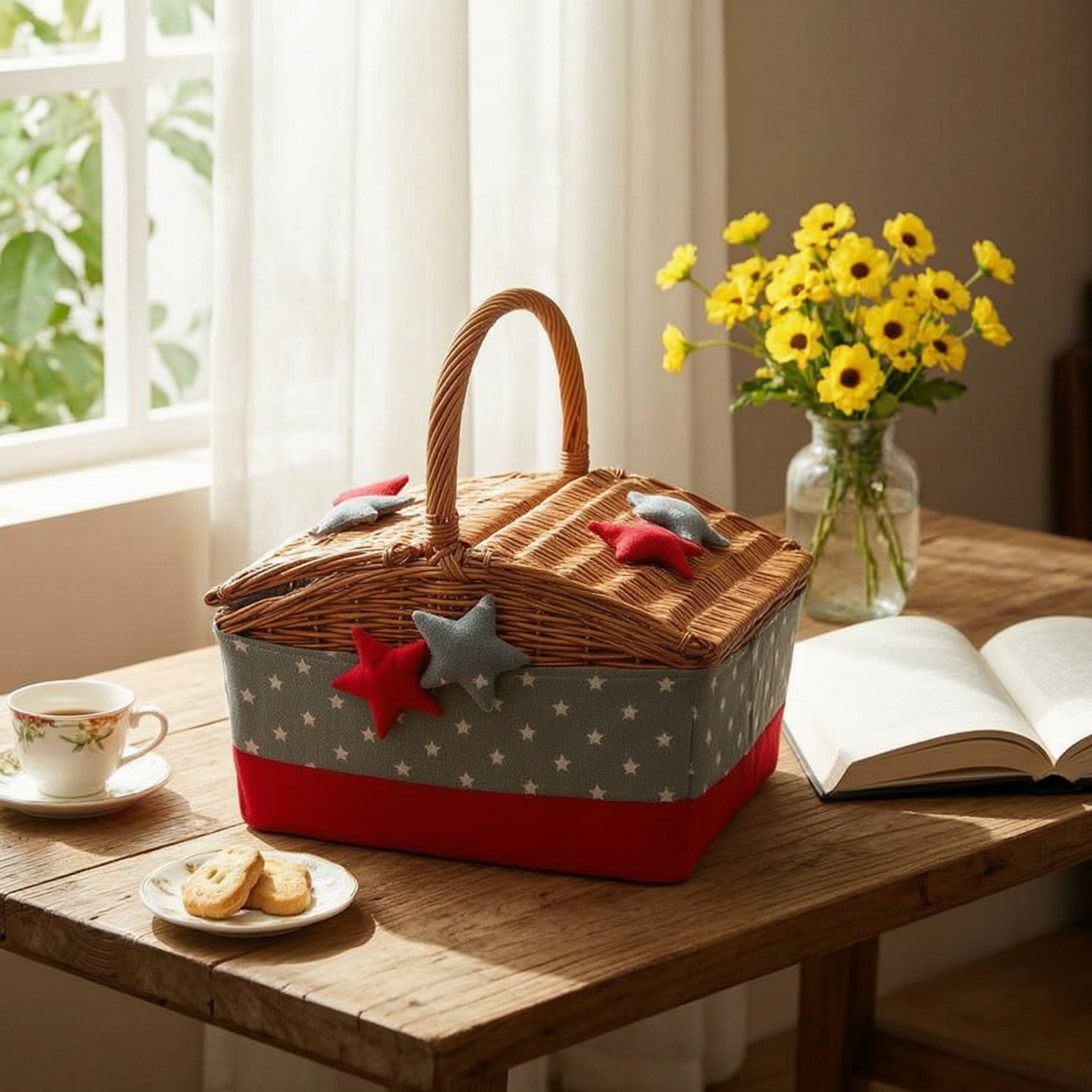 Handwoven Hamper with Handle D – обзор и цена Home Decor Hampers
