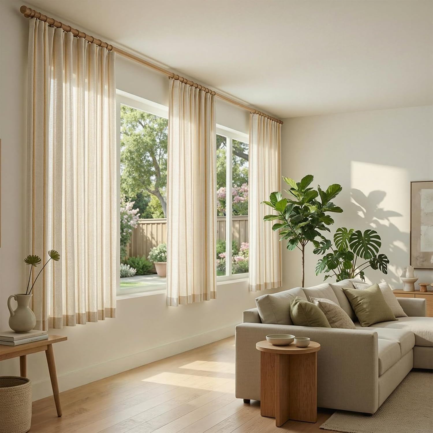 4 Panels Linen Curtains for Li – обзор и цена Blackout Curtains