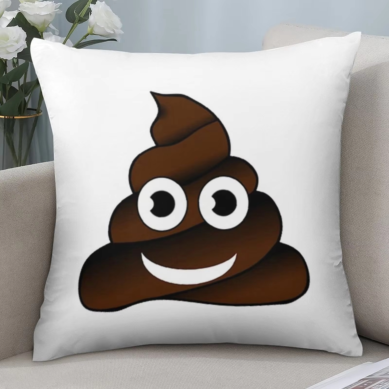 Double Sided Poop Emoji Cushio – обзор и цена Home Decor Emoji