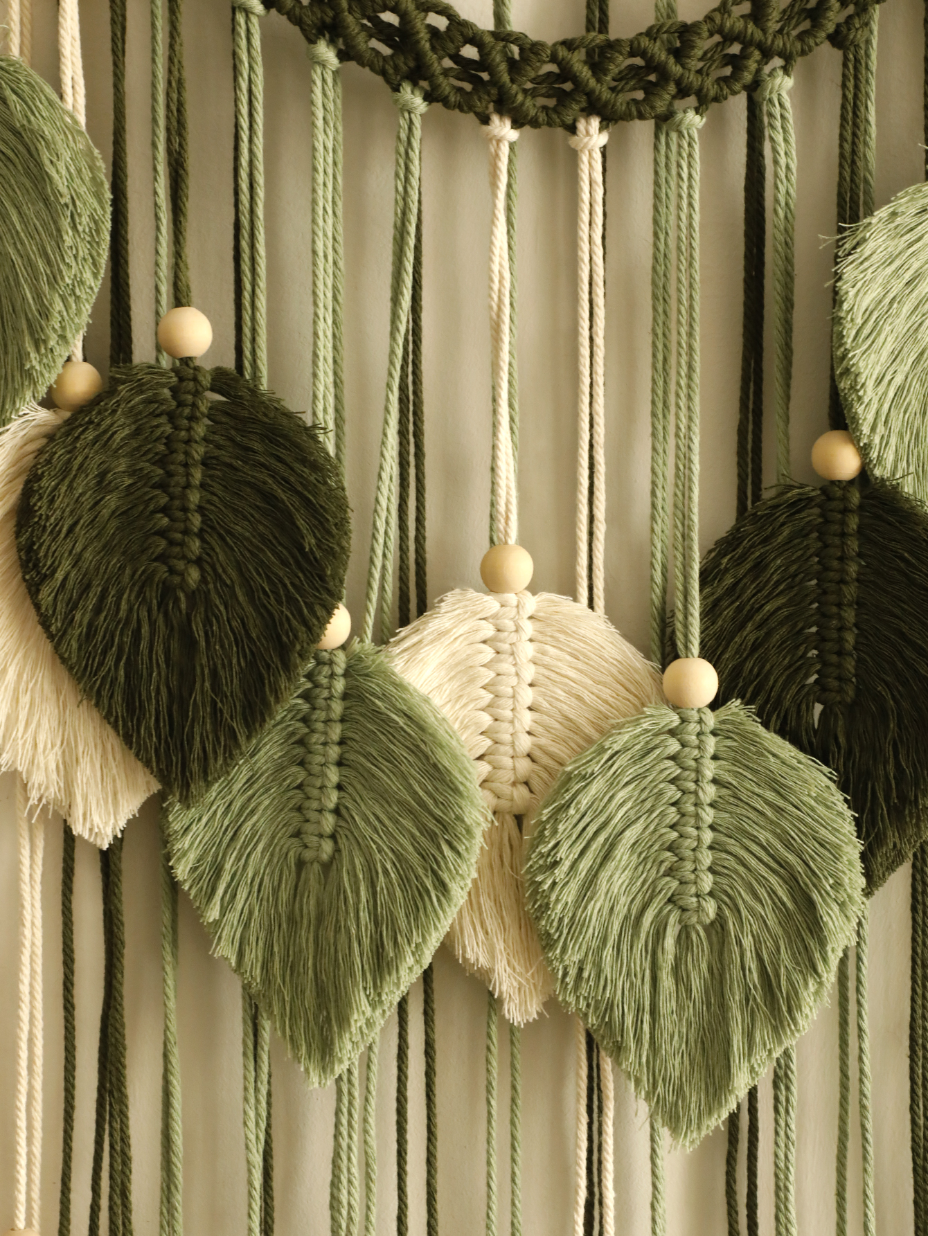 Macrame Leaf Tapestry Boho Hom – обзор и цена Home Decor Y2K