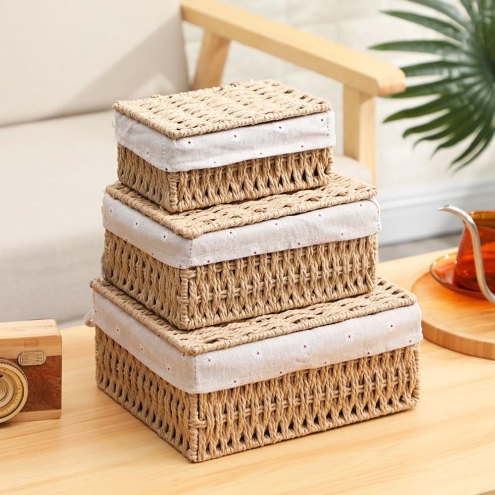 Rustic Hand Woven Wicker Stora – обзор и цена Home Decor Hampers