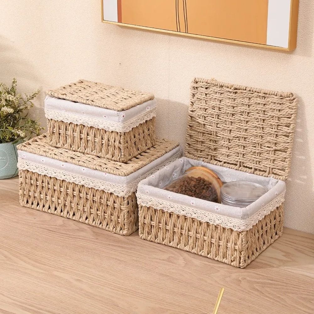 Rustic Hand Woven Wicker Stora – обзор и цена Home Decor Hampers