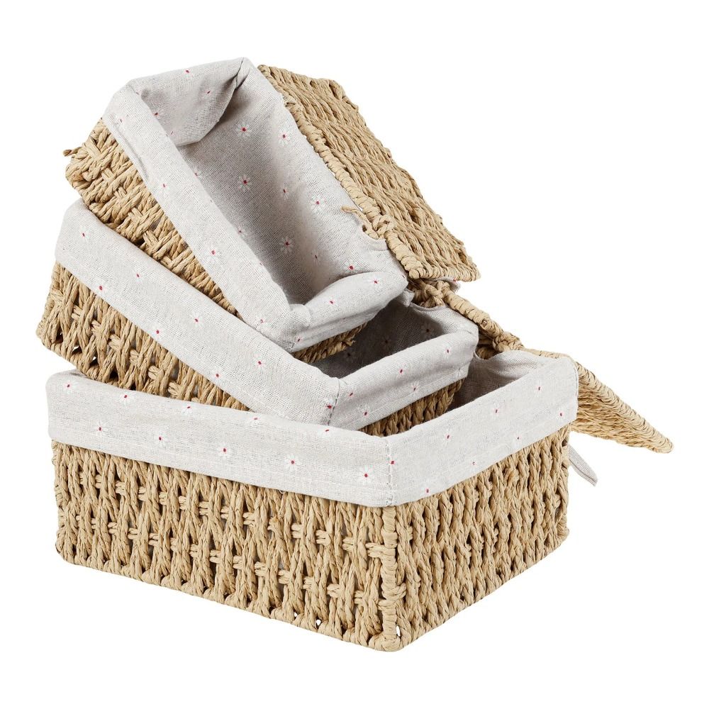 Rustic Hand Woven Wicker Stora – обзор и цена Home Decor Hampers
